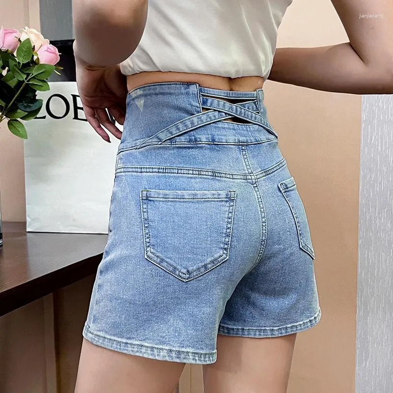 Loose Jeans Shorts Women's Summer Thin 2023 New Popular High Waist