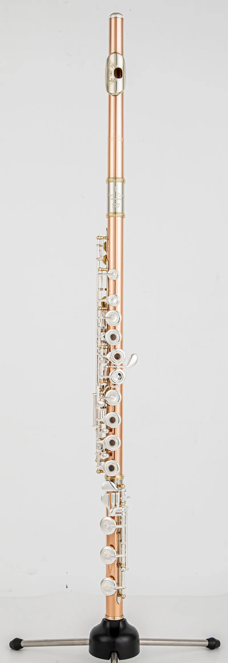 Professional 17 Key Open Hole Flute - Phosphor Bronze, Silver Plated ...