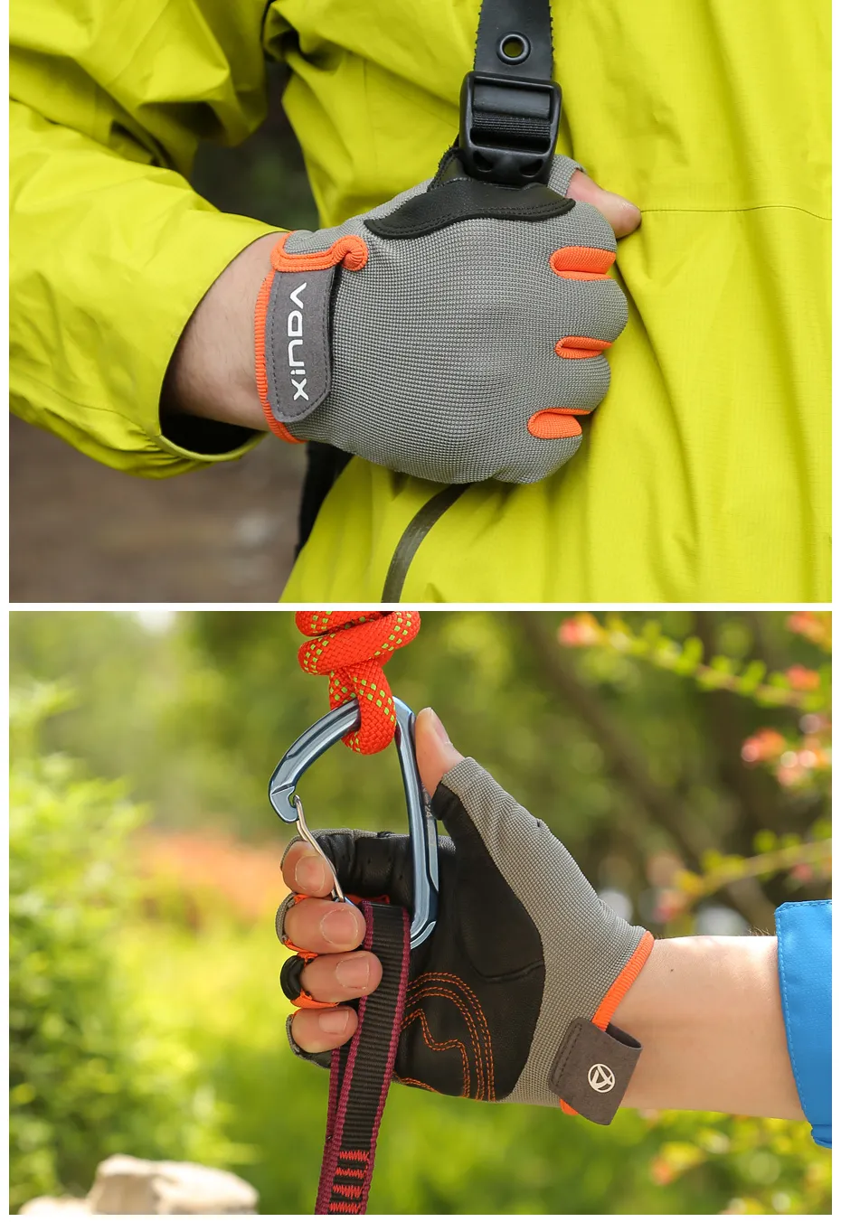 Cycling Gloves XINDA Professional Outdoor Sports Half Finger