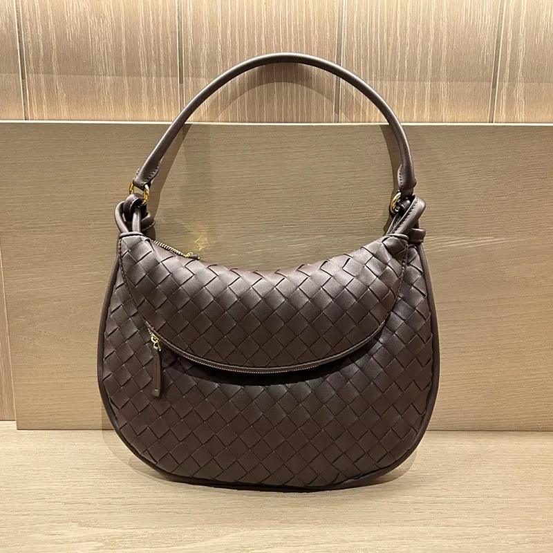 Gemelli Hobo Bag Bead Bealwms Sags Crossbody Half Moon Women Sadbags Woven Leather Designer Dombag Swork Shopping 10 055 DHgate