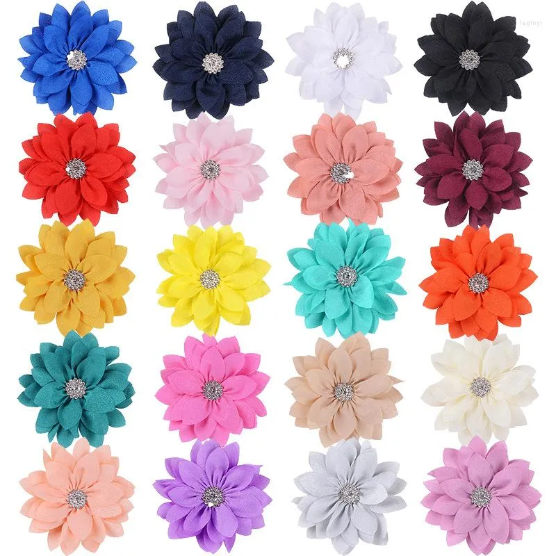 Ropa para perros 100 unids Accesorios de primavera Extraíble Cat Flower Collar Charms Pequeños Bowties Productos para mascotas