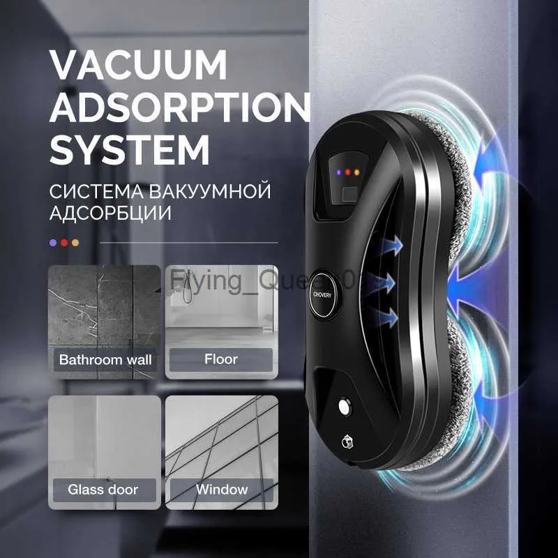 CHOVERY Robot vacuum cleaner window cleaning robot window cleaner electric  glass limpiacristales remote control