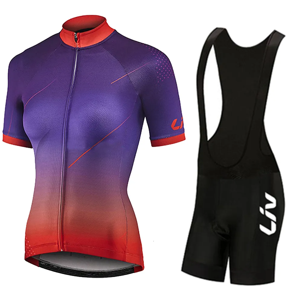 Ensembles De Maillot De Cyclisme Femmes Maillot De Cyclisme LIV