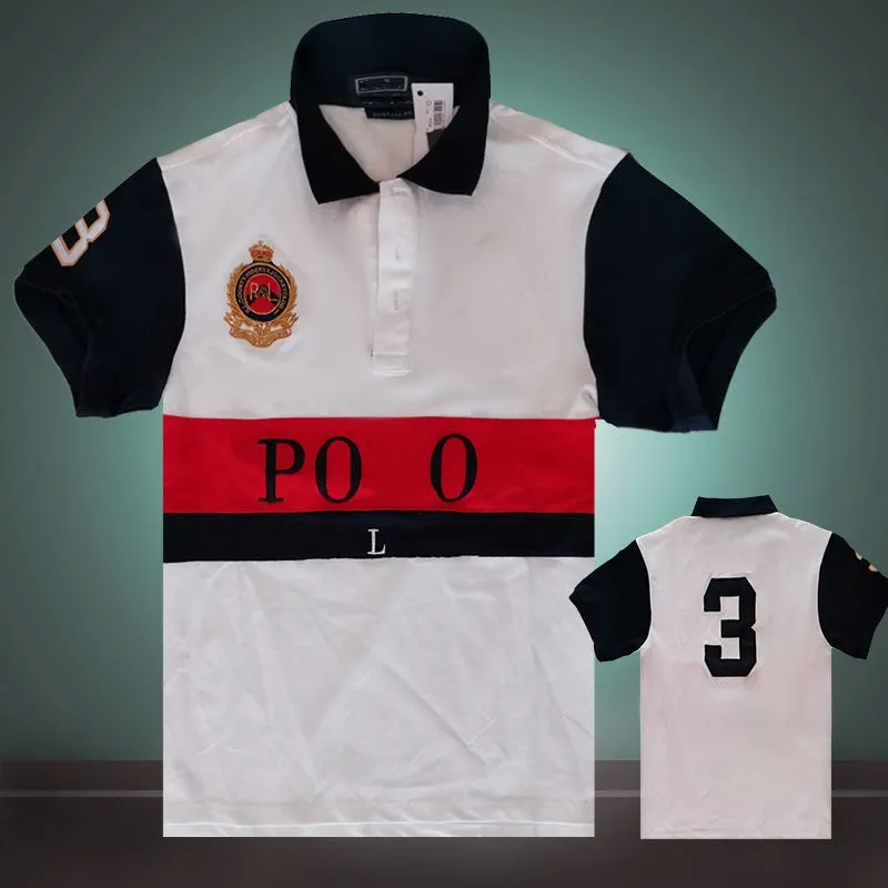 مصمم عالي الجودة Polos Shirt Mens Polos Pony Ponery T-Shirt Summer Classic Men Tops Short Sleeve Clothing S-6XL