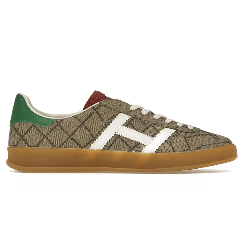 Sapatos Gazelle Designer Sapatos Casuais Mens Mulheres Vegan Rosa