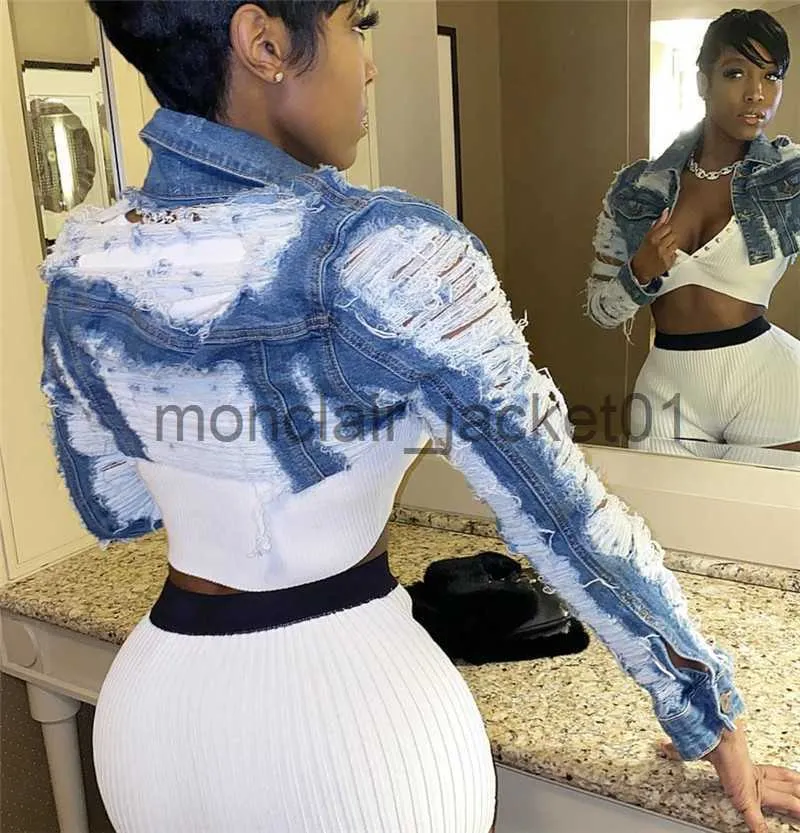 Short denim jacket outlet ladies