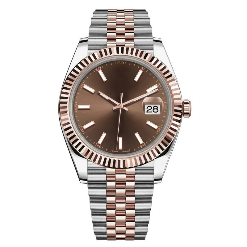 Reloj de alta calidad para hombre mecánico automático 36 mm 41 mm reloj 904L relojes para mujer zafiro súper luminoso impermeable para mujer reloj montre de luxe Relojes de pulsera