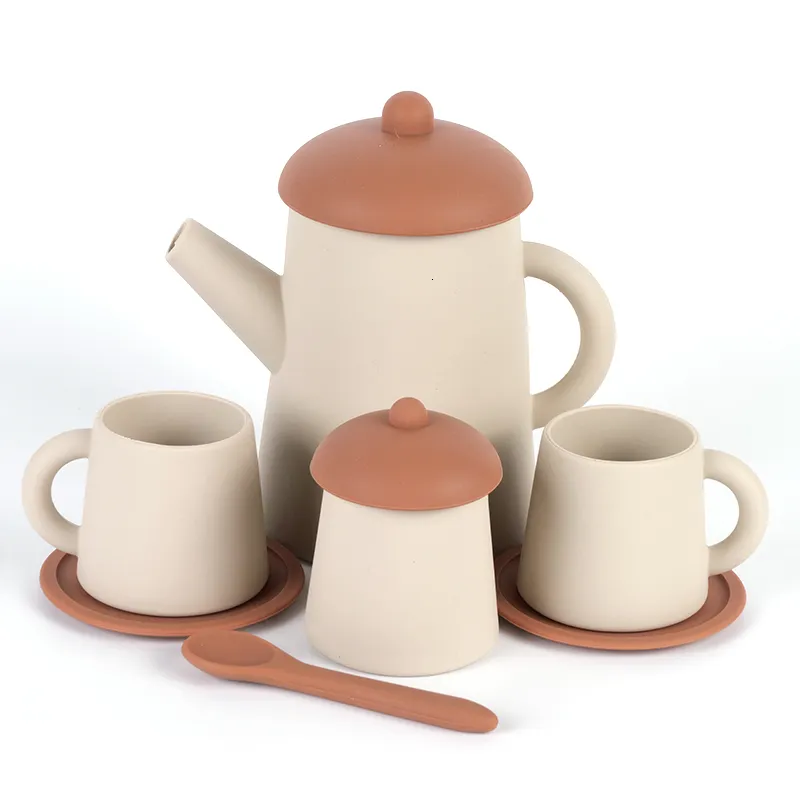 Mini Silicone Play Food Tableware Set 6 Bright Cups For Pretend Kitchen Play From Fan07 15.2 DHgate.Com