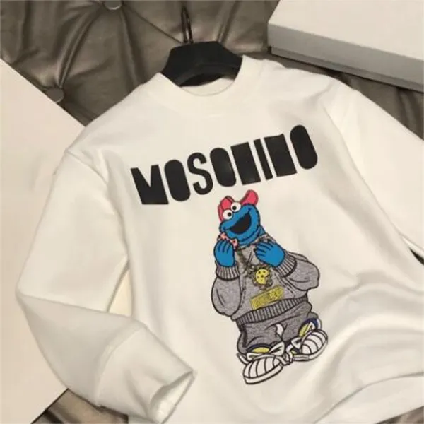 Bebek kız erkekler sweatshirts çocuklar moda baskılı hoodies çocuk gündelik sweatshirt boyun sonbahar kış giyim kazak GC2337