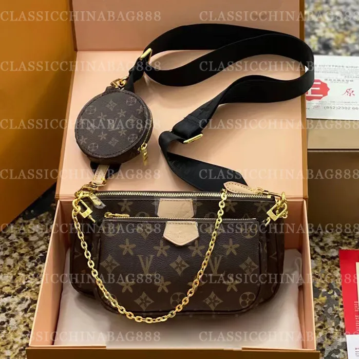 Louis Vuitton 8A Women s Multi Pocket Designer shoulder bag with Chain Strap Perfect for Evening and Travel Includes Crossbody and Shoulder Straps M44840 M44823