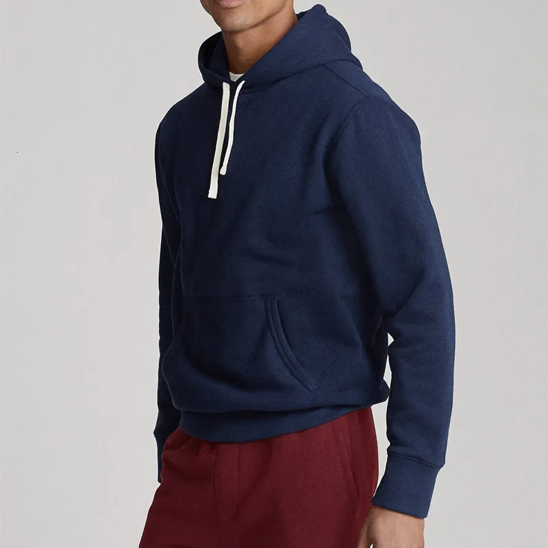 Mens Hoodies Sweatshirts Men Small Horse Autumn Winter Hooded