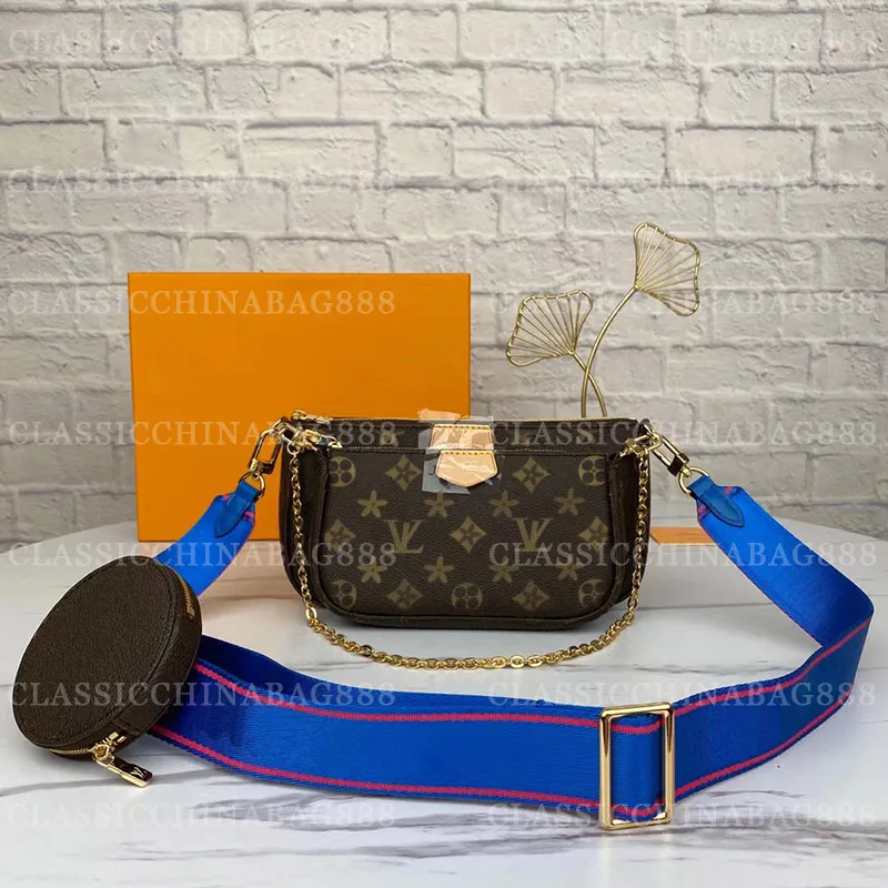 Louis Vuitton 8A Women s Multi Pocket Designer shoulder bag with Chain Strap Perfect for Evening and Travel Includes Crossbody and Shoulder Straps M44840 M44823