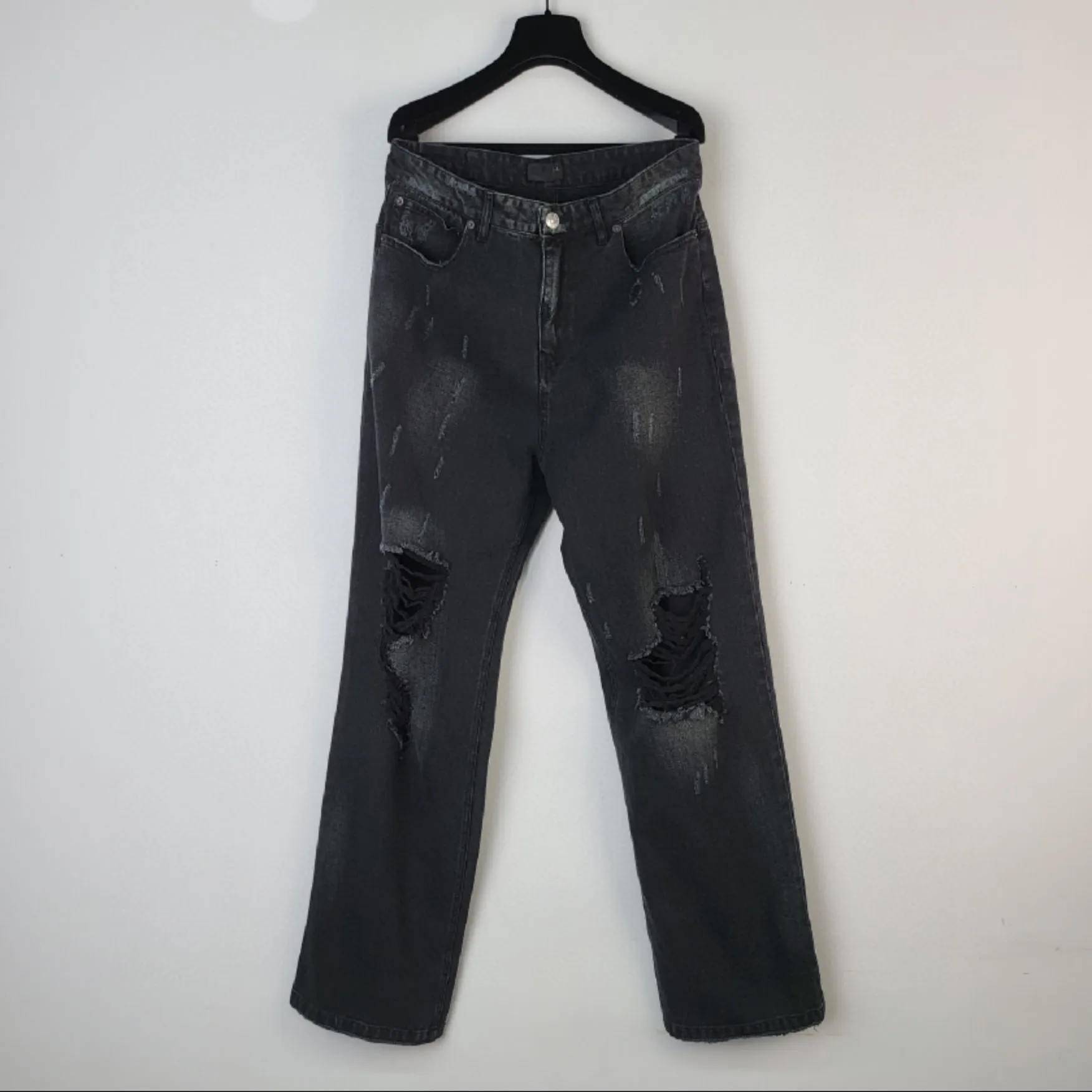 Grote maten herenbroek 2023ss Ongewassen zelfkant Heren Raw Denim Jeans Hoge kwaliteit Indigo Kleine hoeveelheid Groothandelsprijs Japanse stijl Katoen Japan ROOD f3735