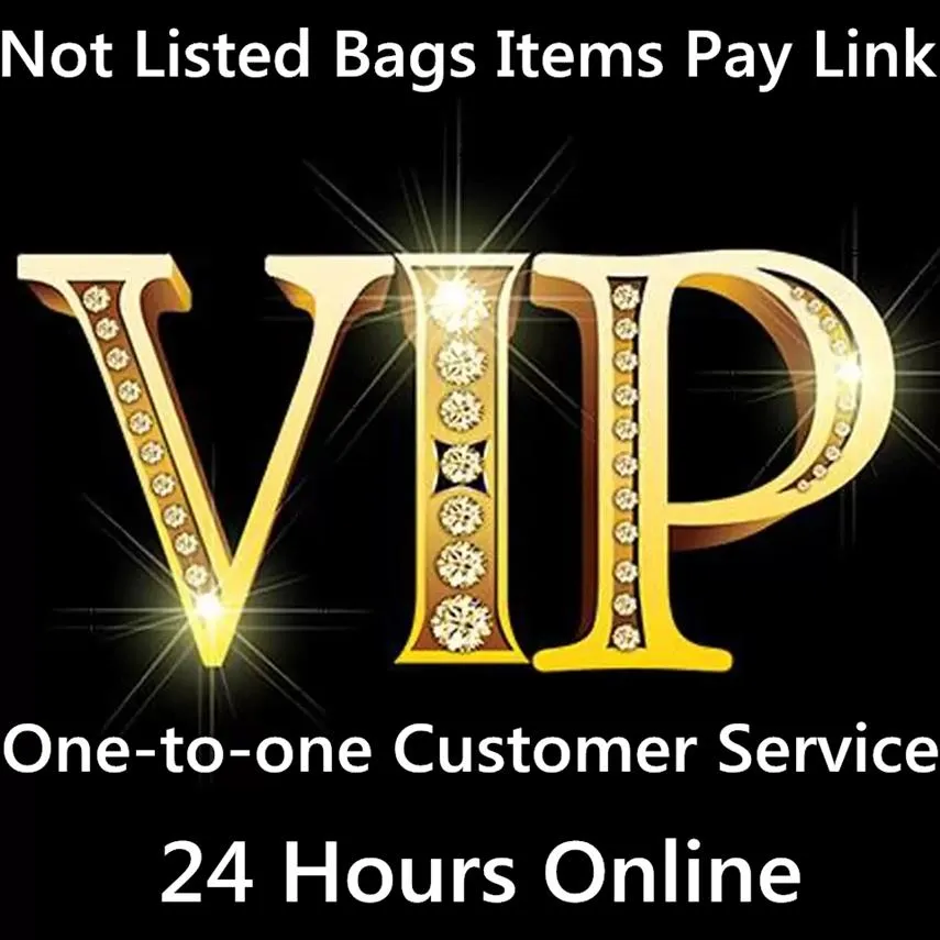 VIP-betalingslink1 voor op maat gemaakte, niet-vermelde tassen of artikelen. Meer informatie Zie de objectbeschrijving en neem contact met ons op.
