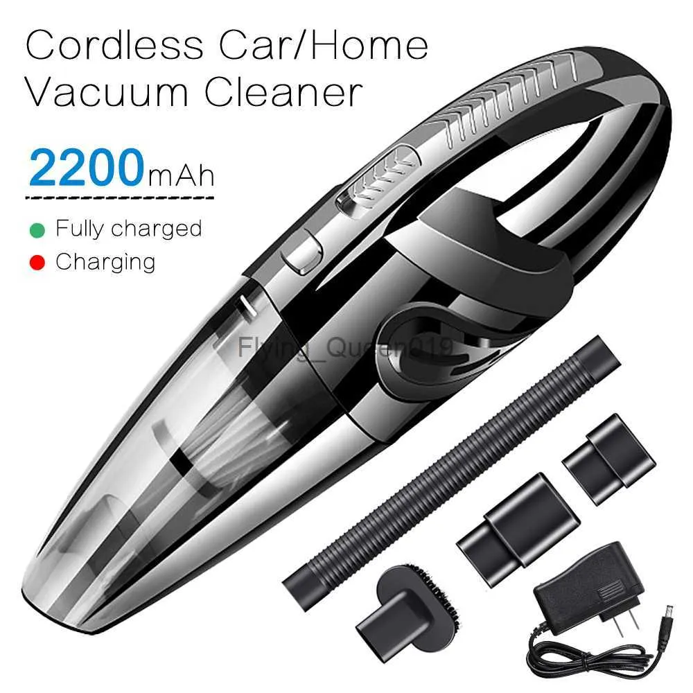Vacuum Cleaners Mini Portable Rechargeable Dry And Wet 2200mAh 120W