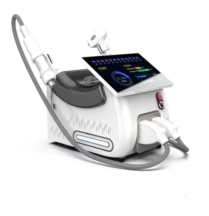 Factory price 3 Waves Laser Diode Hair removal laser755 808 1064nm 1200w with Nd Yag Q SwitchedTattoo Removal Skin Rejuvenation pigment removal Machine