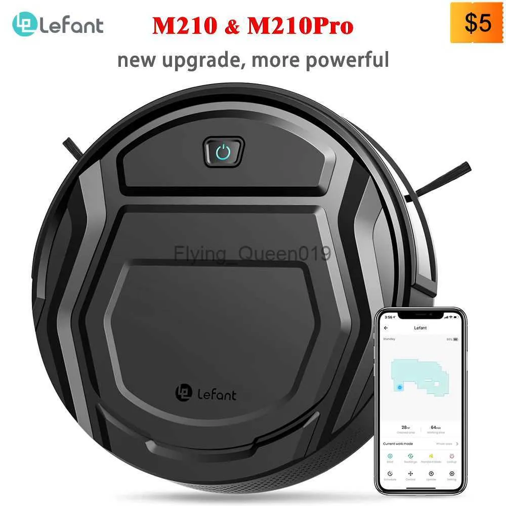 Vacuum Cleaners Lefant Robotic Robot Vacuum Cleaner M210 Pro For Home