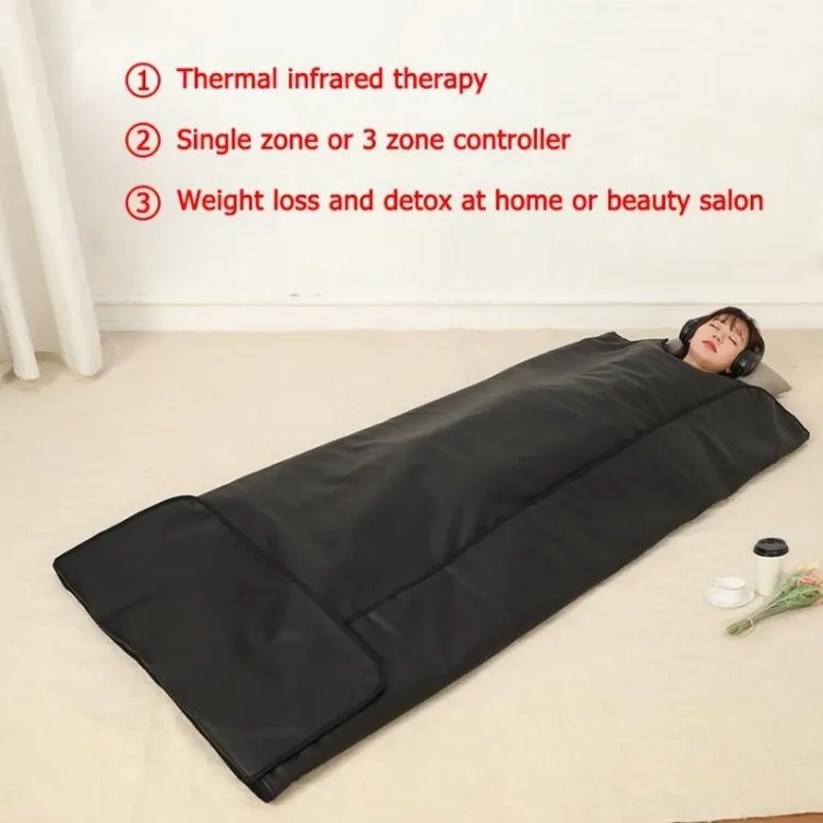 Far Infrared Sauna Blanket Lymphatic Drainage Stimulates Muscle Toning