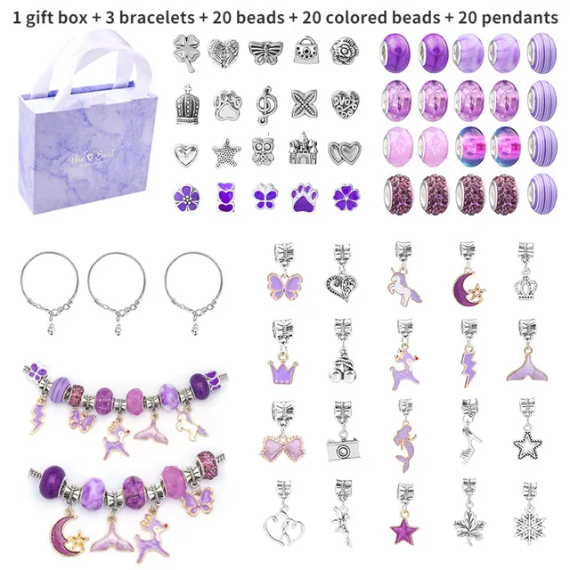 Kit de Fabrication de Bracelets d'Amitié pour Filles, Jouets d'Arts et d'Artisanat pour Enfants de 6 à 12 Ans, Bracelet et Activité Récompensante, Cadeaux de Noël et d'Anniversaire pour Adolescentes