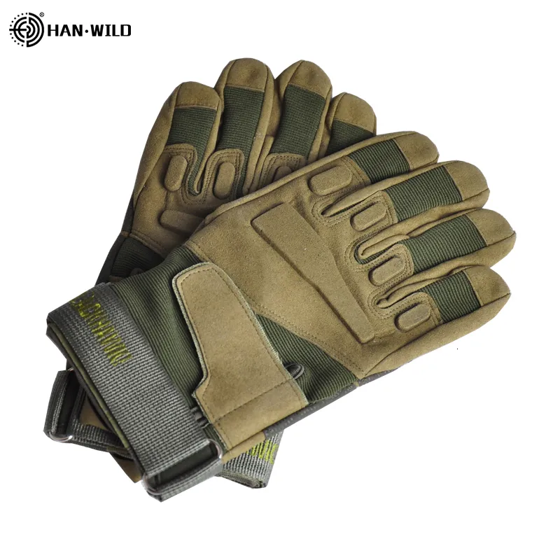 Gants de cyclisme Gants tactiques militaires escalade pêche Sports de plein air armée doigt complet Combat moto gants en Fiber de carbone antidérapants 230925