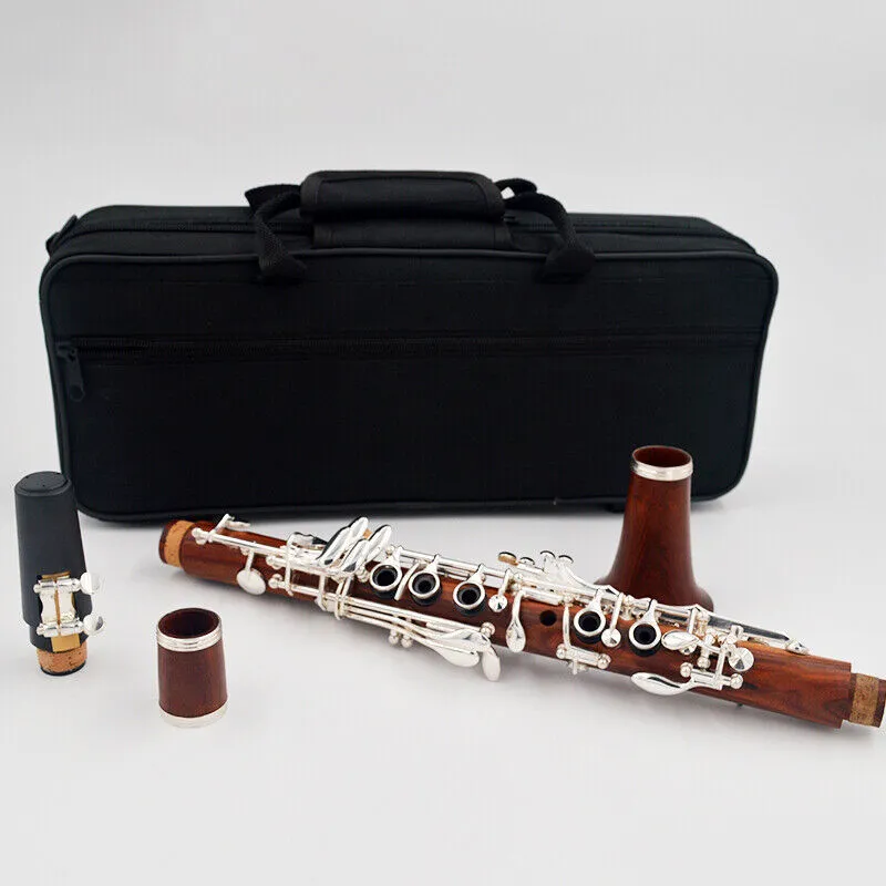 Conjunto High-End Eb Mogno Clarinete Clarinete Dois Modelos