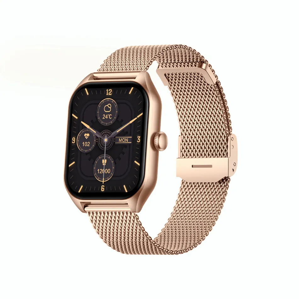 H40 montre intelligente femmes hommes montres numérique Bluetooth appel Smartwatch mode Bracelet Fitness Bracelet femmes montre-Bracelet horloge