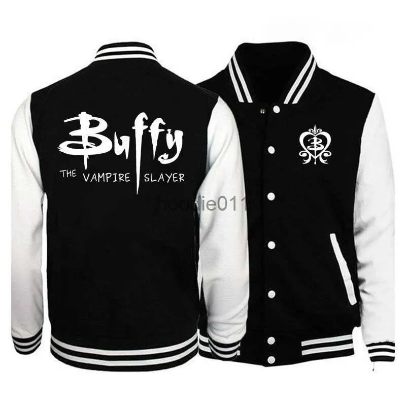 Herrenjacken TV-Film Buffy the V-Vampire Slayer Baseballjacke Herbst Winter Mode Baumwolle Baseball Casual Outdoor Jacke Mäntel L230925