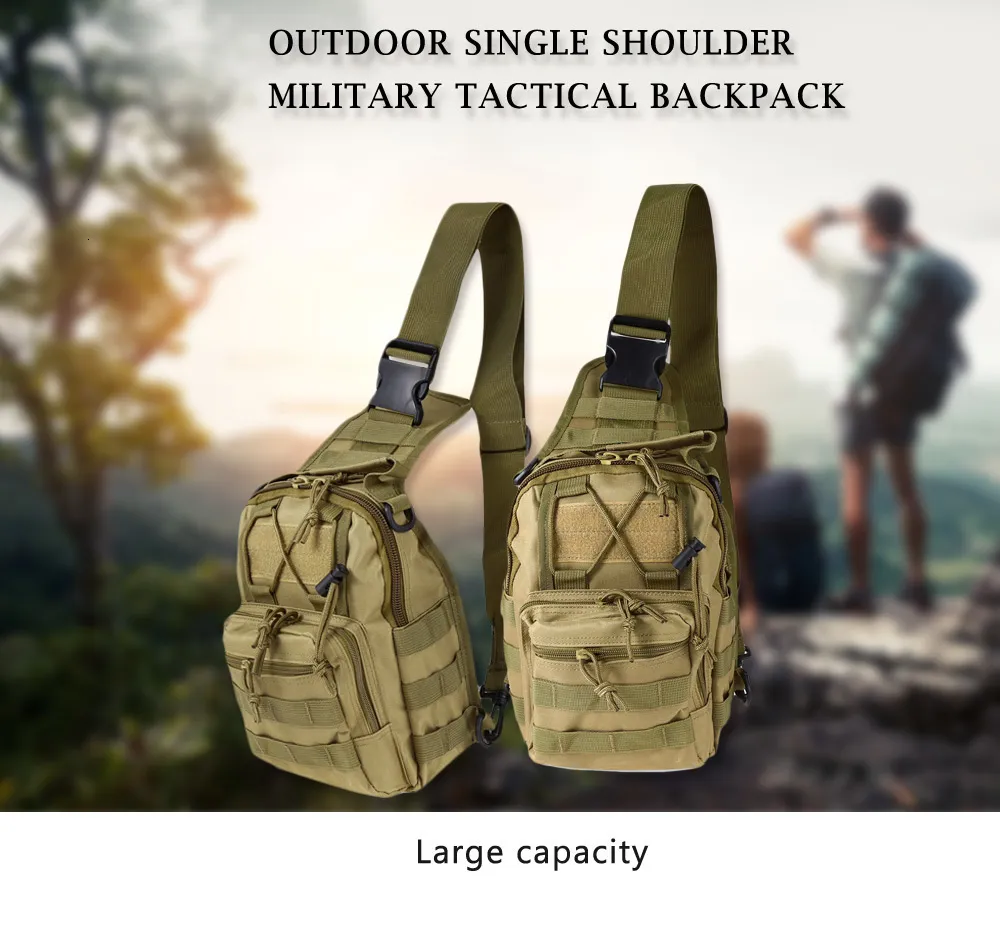 Military sling backpack sales