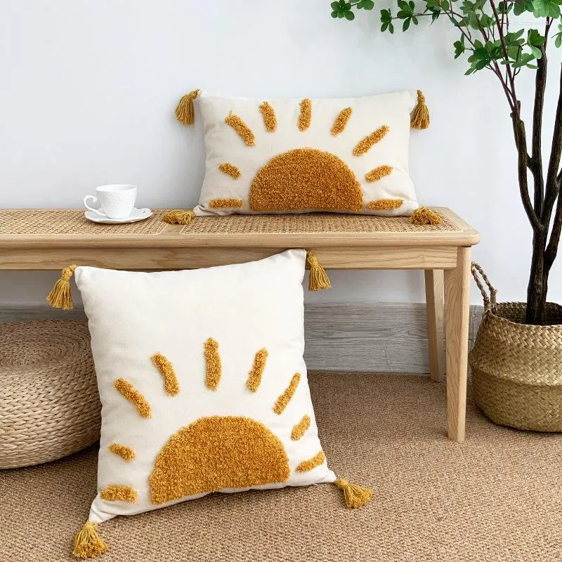 Pillow Sun Moon Decorative Pillowcase For Home Sofa Car Office