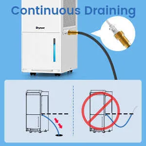 dehumidifier with drain hose