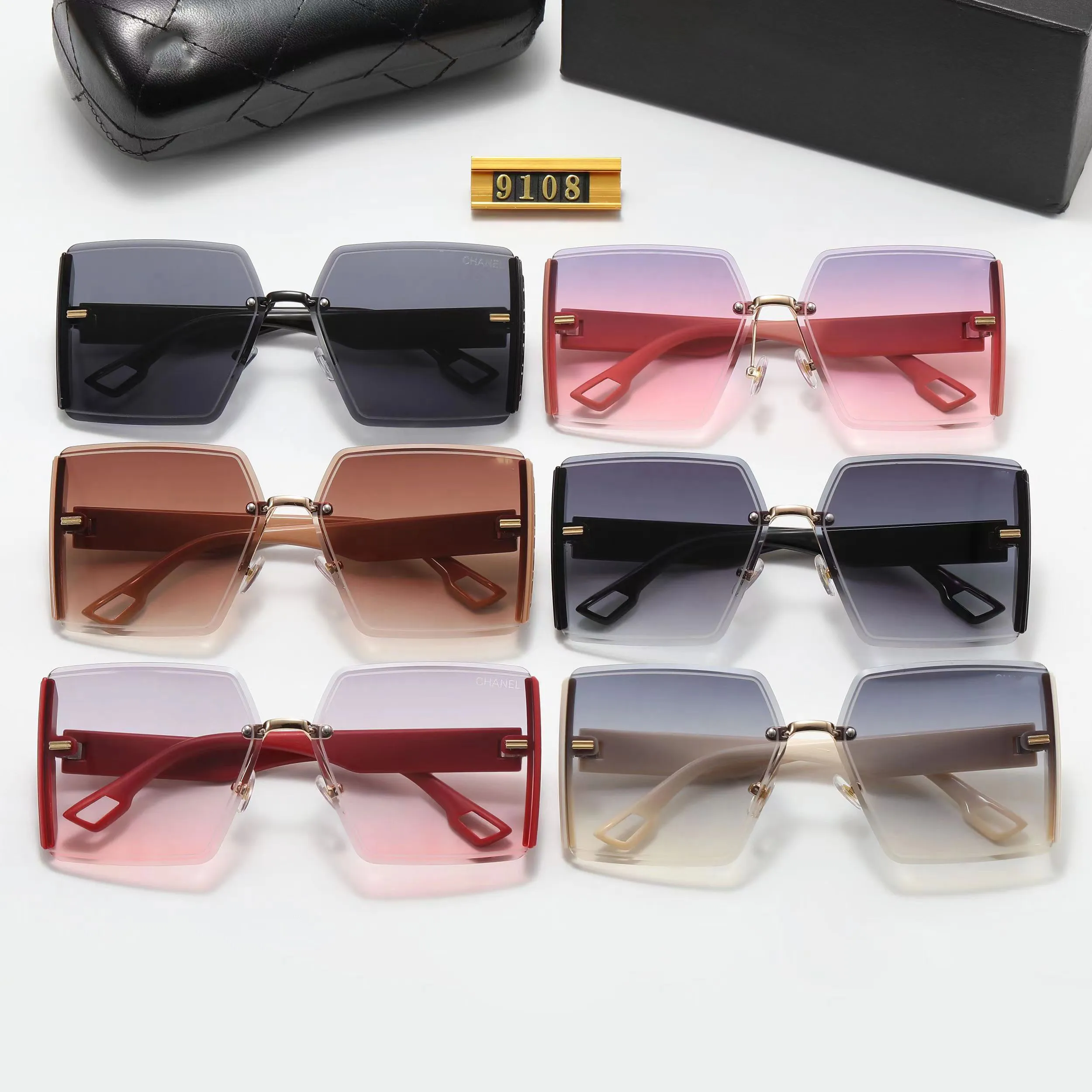lunettes de soleil design pour hommes femmes Créateur de mode, lunettes de soleil haut de gamme, version classique, fête, voyage, loisirs, cadeau essentiel de protection solaire