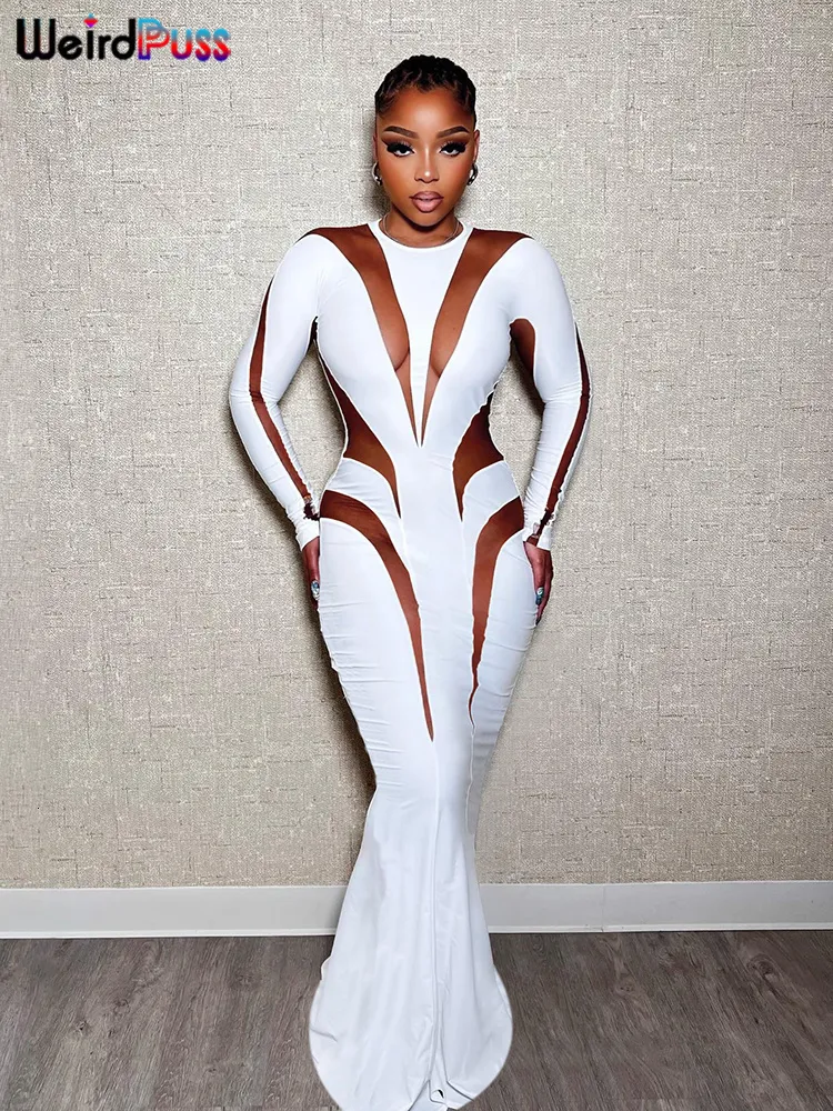 Mesh Bodycon Dress: Womens Long Sleeve Maxi Casual... From Kang01, $16.97 In Bulk | DHgate.Com Mesh Bodycon Dress: Womens Long Sleeve Maxi Casual... From Kang01, $16.97 In Bulk | DHgate.Com