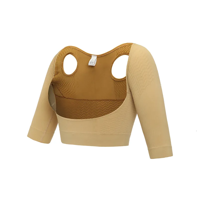 Waist Tummy Shaper Upper Arm Shapers Compression Short Sleeves Women Arm  Shapewear Humpback Posture Corrector Shoulder Breast Support Push Up Tops  230923 From Ning06, $9.42