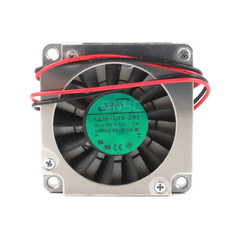 Por favor, póngase en contacto conmigo Ventilador de refrigeración del gabinete Variable Nuevo ventilador Ventilador axial original 12V 0.12A turboventilador AB3512MX-QB0