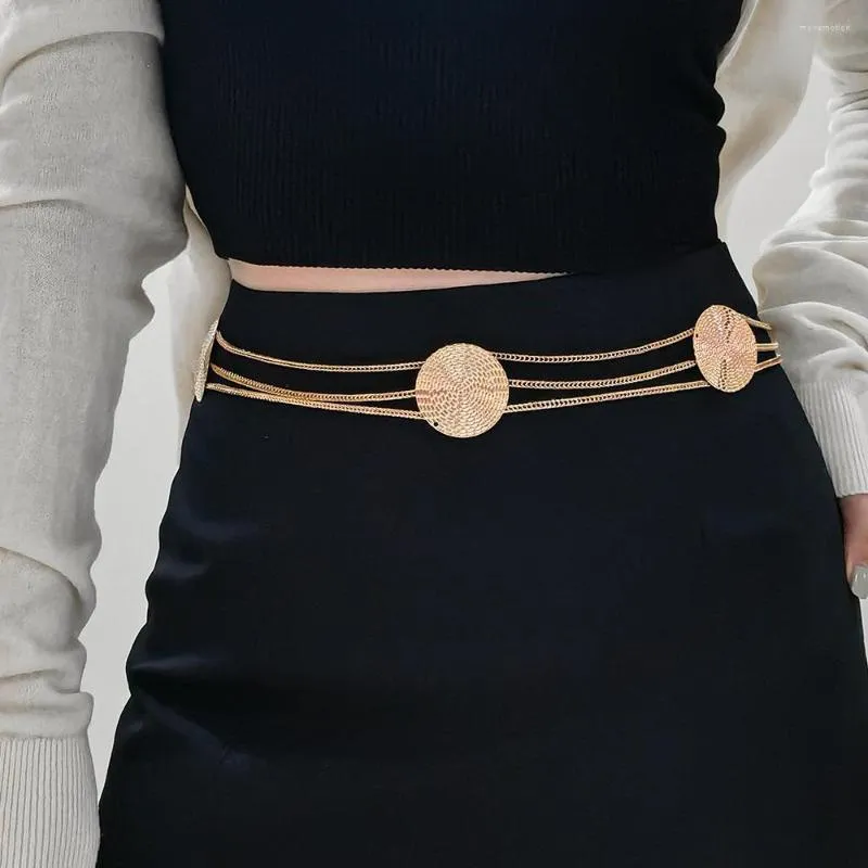 Gold Round Metal Waist Chain Belt for Women, Adjustable Multi-Layer Chains, Narrow Width, 2XS Size from Dhgate Belts - price 10.76 Gold Round Metal Waist Chain Belt for Women, Adjustable Multi-Layer Chains, Narrow Width, 2XS Size from Dhgate Belts - price 10.76
