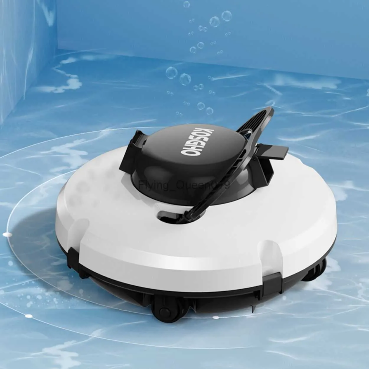 Staubsauger, kabelloser Pool-Staubsauger, Roboter-Pool-Reiniger mit zwei Motoren, selbstparkend, für Schwimmbad-Reinigungsgeräte auf flachem Boden, YQ230925