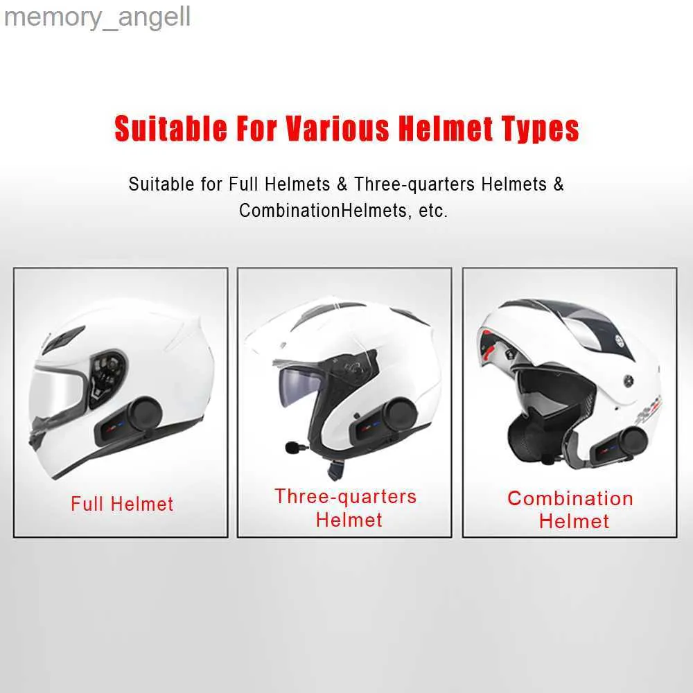 Walkie Talkie MAXTO M2 1000M Motorcycle Interphone Helmet Bluetooth Headset Moto Wireless Intercom for 6 Riders Talking FM Radio Waterproof HKD230925