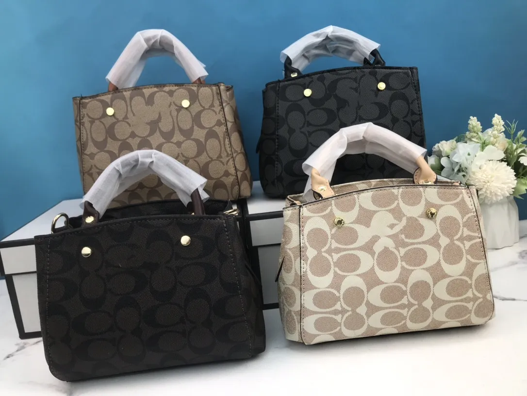 Borse a tracolla di marca 24SS Borsa da donna nuova Borsa classica a tracolla con stampa di fiori antichi Borsa a tracolla Qin Borsa a spalla singola