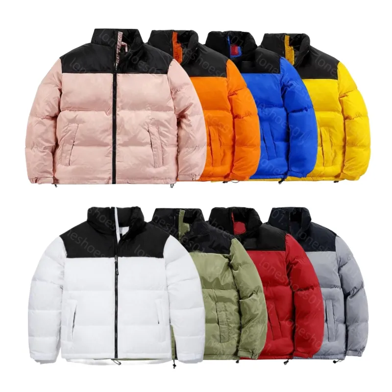 Designern mötte North Down Jacket Women Warm Parka Winter Cotton Fashion Men Jackor Waterproof Par Thick Top Casual Multi-Color Black Pink White Fashion