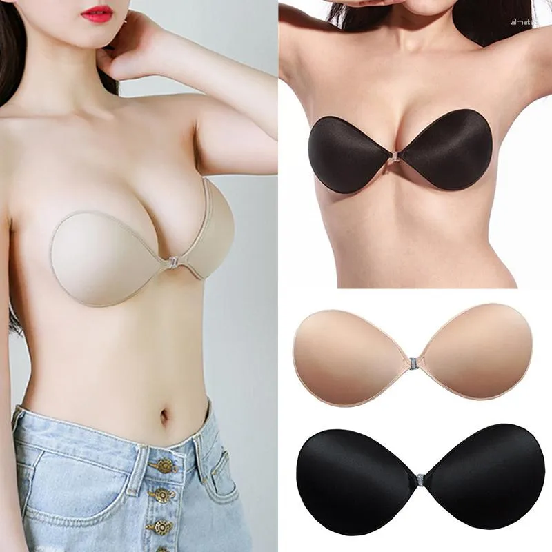 Bras 1 Pcs Invisível Adesivo Push Up Nipple Capa Nu Bra Adesivo Peito Pasty Sexy Pasty