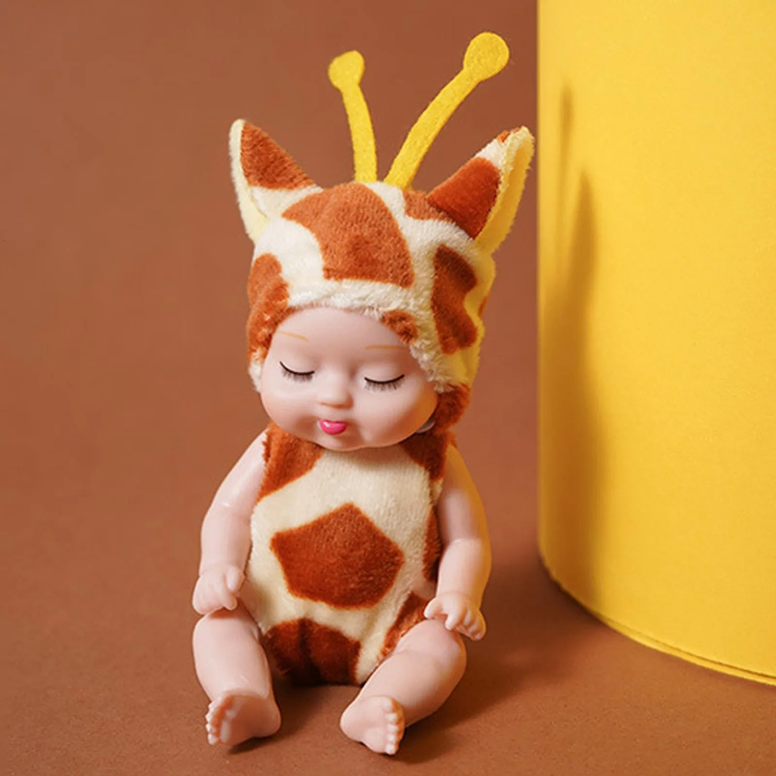 WOONEKY Mini Waschmaschine Spielzeug - Rotierende Waschmaschine Für Mädchen - Rollenspiel Ohne Batterie