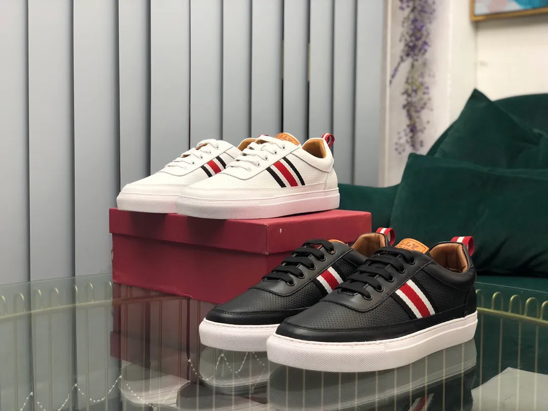 Herren-Kleiderschuhe, Ballys-Herren-Schnürschuhe, Business-Freizeitschuhe, gesellschaftliche Hochzeit, Party, leichte, klobige Ballys-Sneaker aus hochwertigem Leder, formelle Turnschuhe mit Kastengröße 39–45