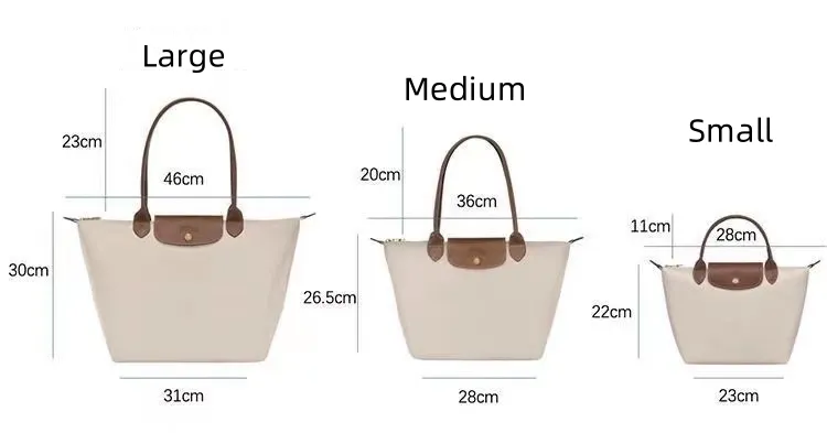 Tote Bags Foldable shopping bag Ladies designer Multi Color Shopping Bag Dumpling Bag with Shoulder Strap