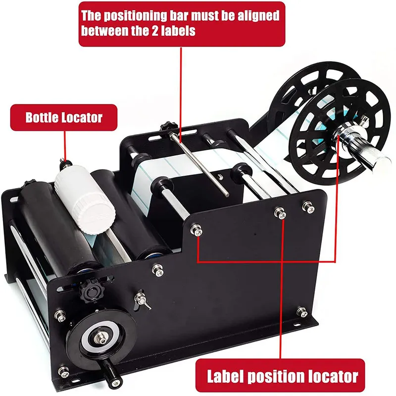 Manual Labeling Machine Label Applicator Bottle Labeler Sticker Label  Printer