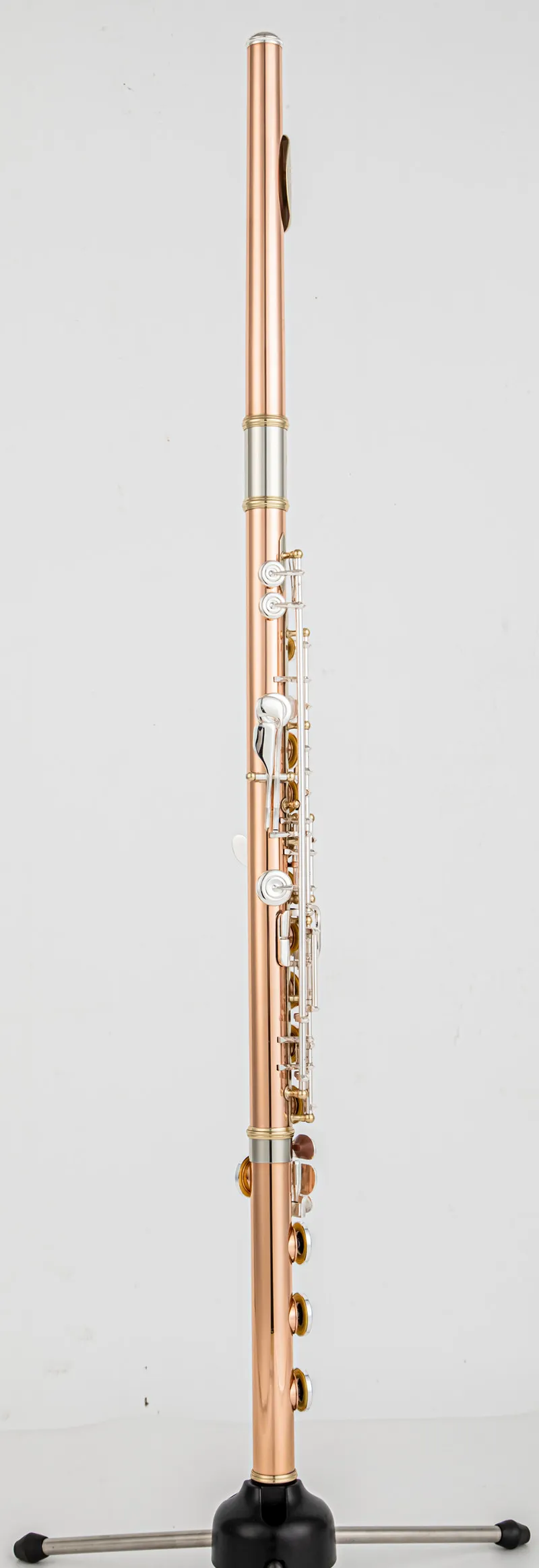 PF-8950ES FLUTE FOSHOR BRONZE 17 KLUCZ FLUTE Otwarty otwór na instrument fletu fletu 00