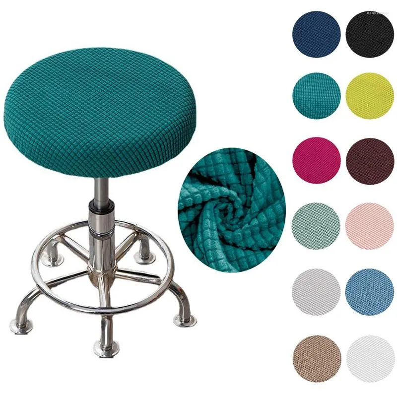 Round stool cushions with elastic sale