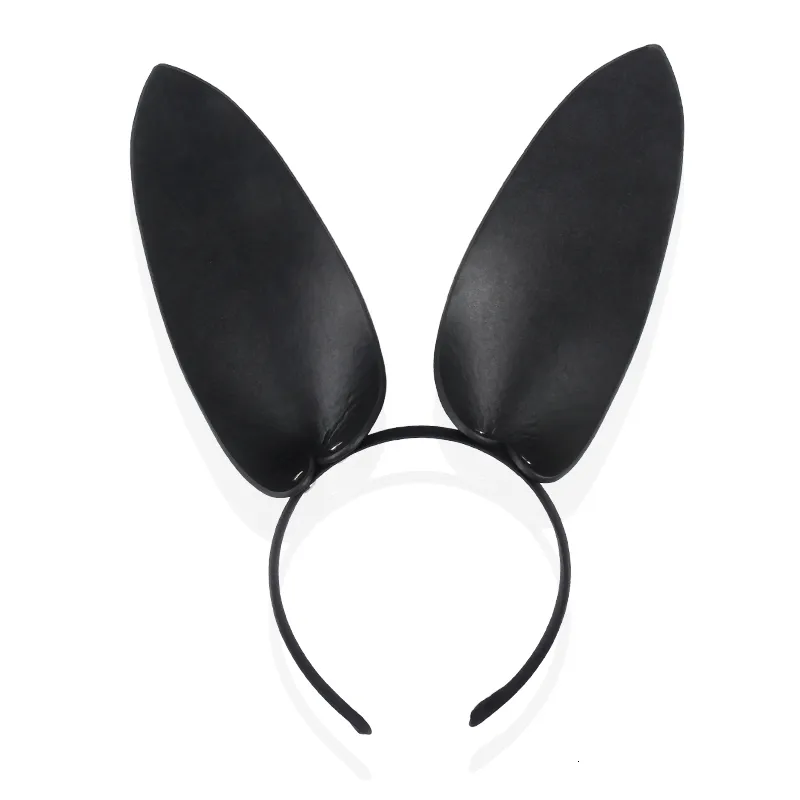 Adulto brinquedos preto orelhas de coelho cosplay bonito cabelo hoop sm acessório produtos produto sexual para jogos bdsm 230925