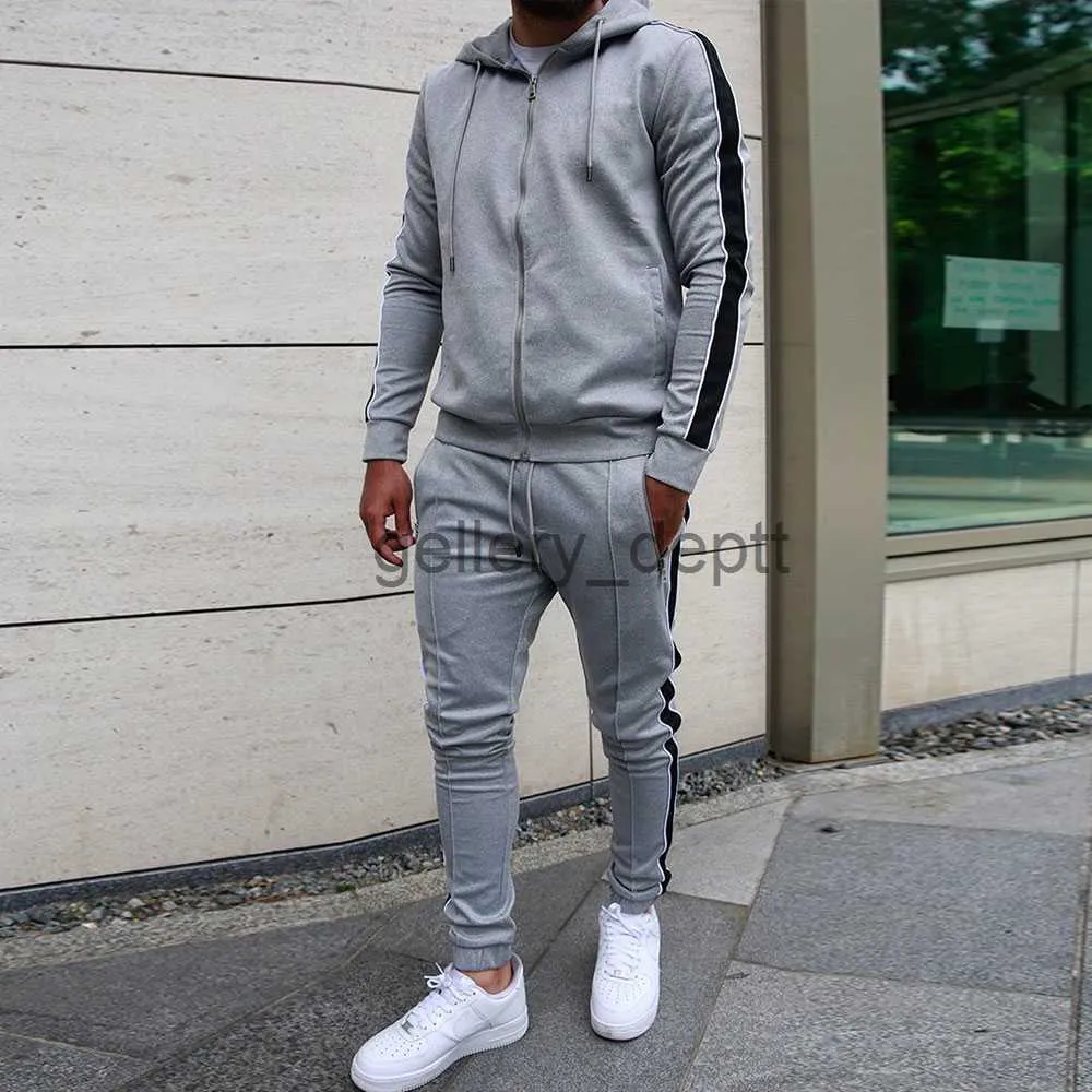 Zusmen Tracksuit Mens, Casual Long Sleeve Full-Zip Running Sweatsuit Sets ,  Track Jackets and Pants 2 Piece Outfit, Warm Jogging Sweat Suits for Men  H.gray M - Walmart.com