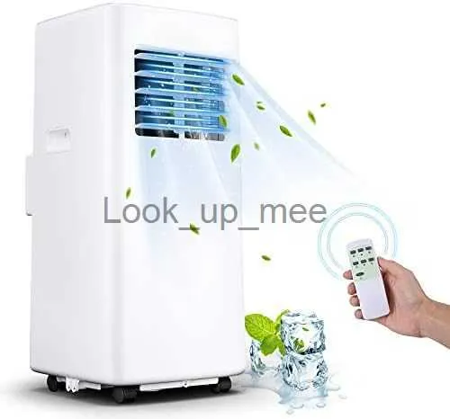 Avfuktare BTU Portable Air Conditioner Dehumidifier Portable AC Unit med fjärrkontroll golv luftkonditionering med fönsterinstallationyq230925