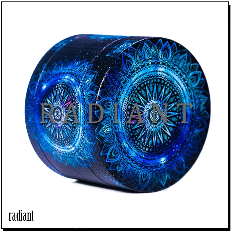 Metal Smoke Grinder Sharpener Bckwoods Herb Grinder Zinc 4 Layers